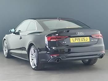 Used Audi A5 S-Line 190 HP (139 kW) 2019 Black Coupe