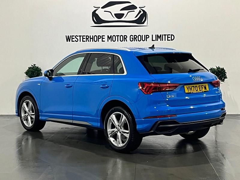 Used Audi Q3 S-Line 150 HP (110 kW) 2020 Blue SUV