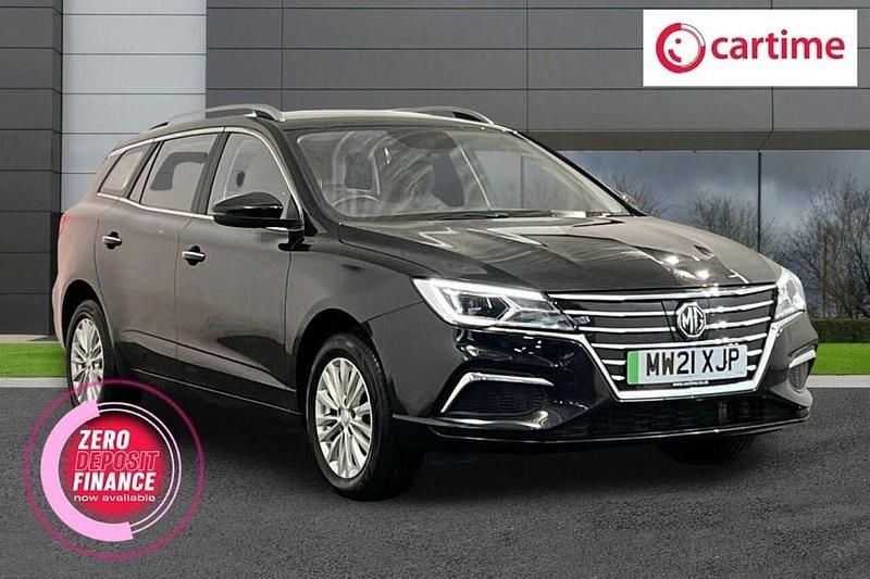 Black Used 2021 MG MG5 EV Exclusive Estate | £10,349 (Fair price) - Image 1/4