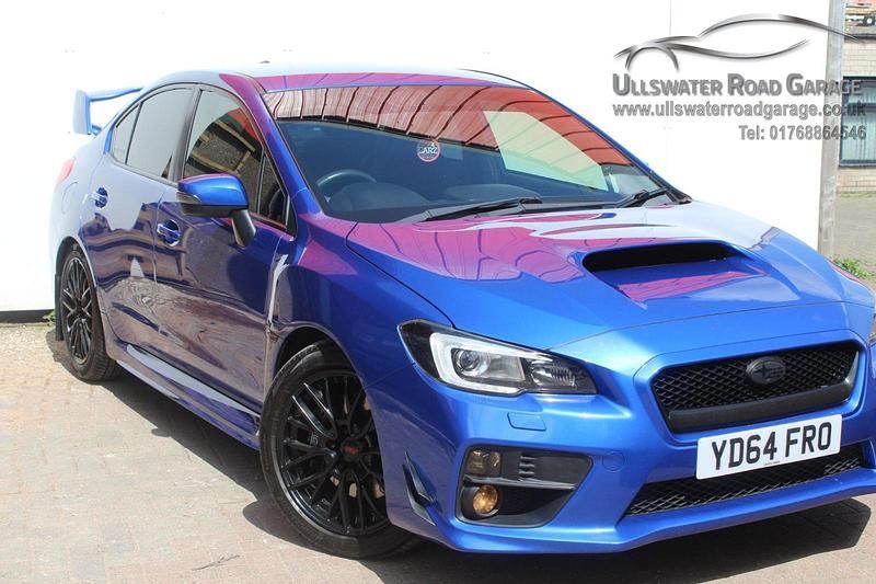 Blue Used 2014 Subaru WRX STI Sedan | £19,495 - Image 1/4