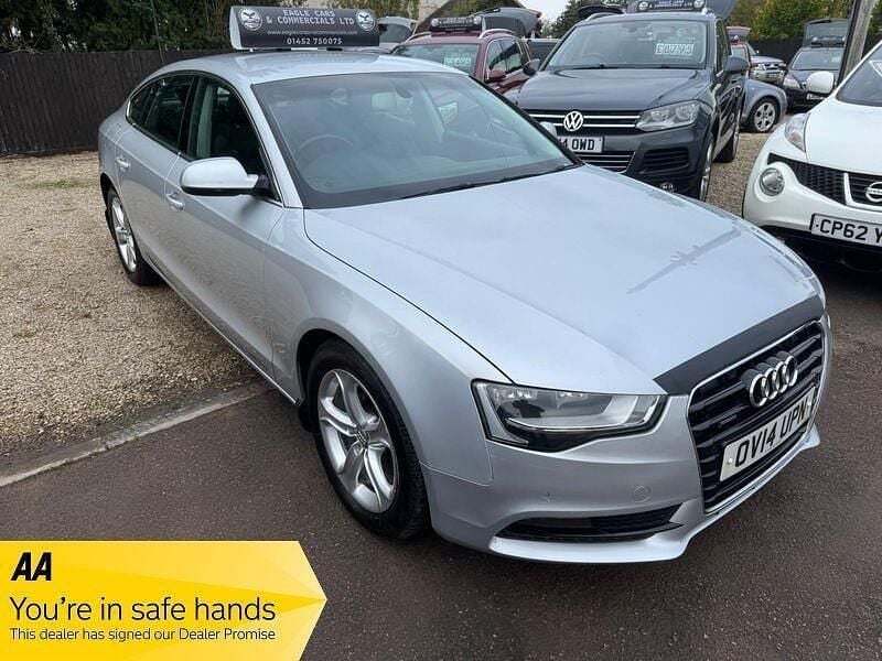 Silver Used 2014 Audi A5 Hatchback | £5,995 (Good price) - Image 1/3