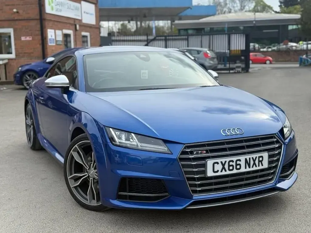 Used Audi TTS Comfort 310 HP (228 kW) 2016 Blue Coupe