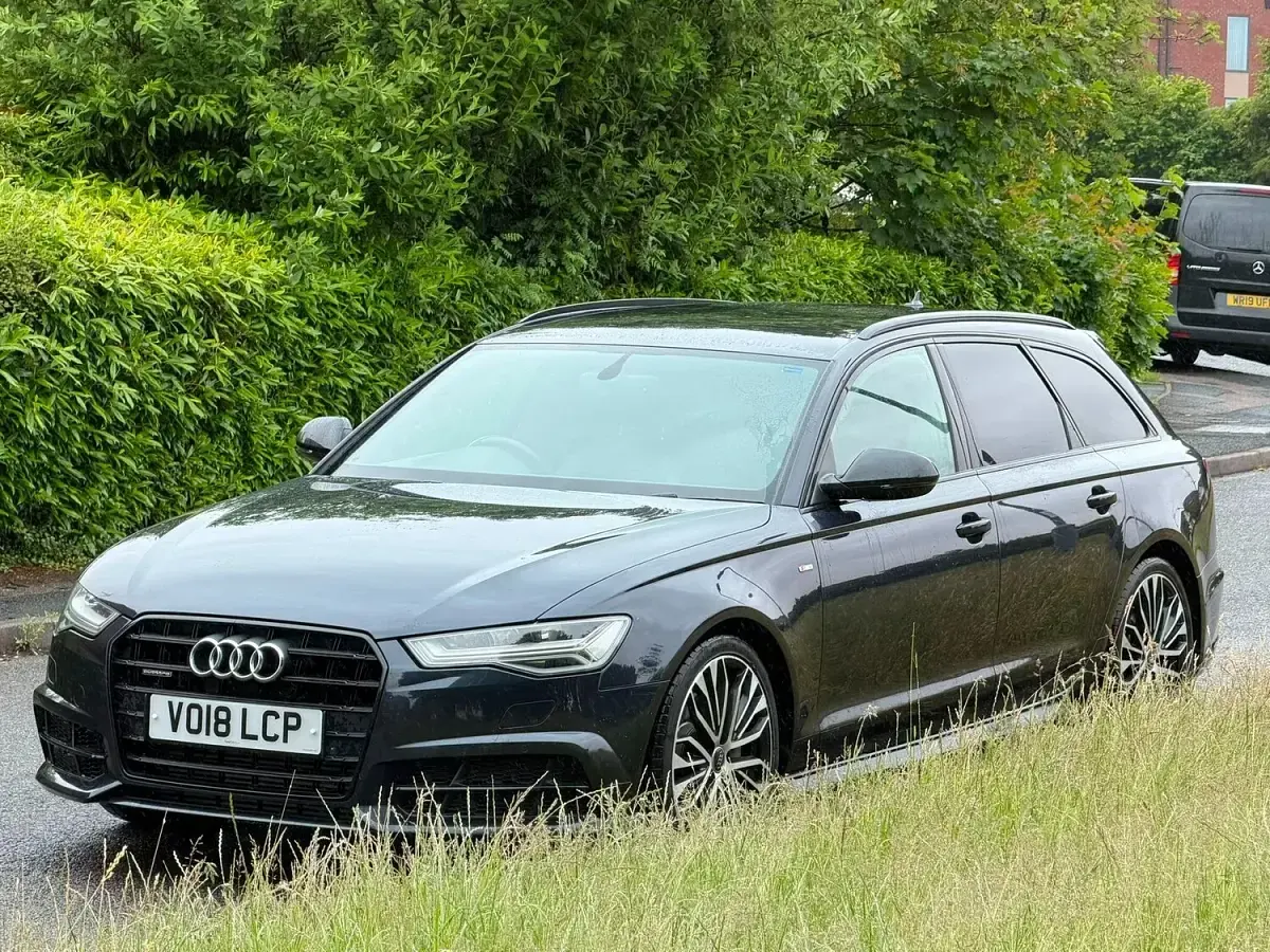 Used Audi A6 Black Edition 2018 Blue Estate