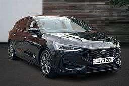 Black Used 2023 Ford Focus ST-Line Hatchback | £17,585 (Fair price) - Image 1/4