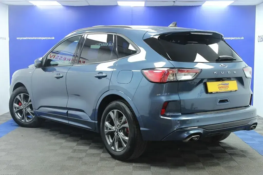 Used Ford Kuga ST-Line 120 HP (88 kW) 2021 Blue SUV