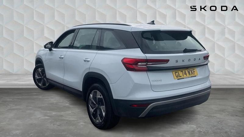 Used Skoda Kodiaq SE 193 HP (141 kW) 2024 Moon white metallic SUV