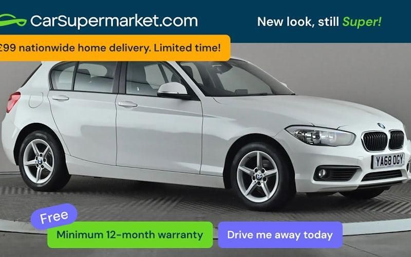 Used BMW 118 Comfort Edition 150 HP (110 kW) 2018 White Hatchback