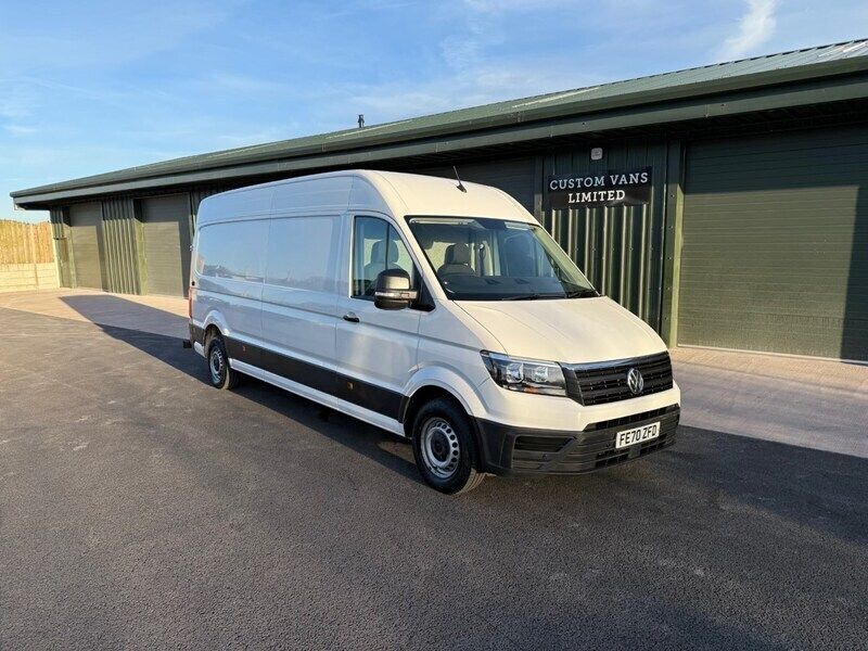 White Used 2020 VW Crafter Startline Van | £9,995 (Good price) - Image 1/4