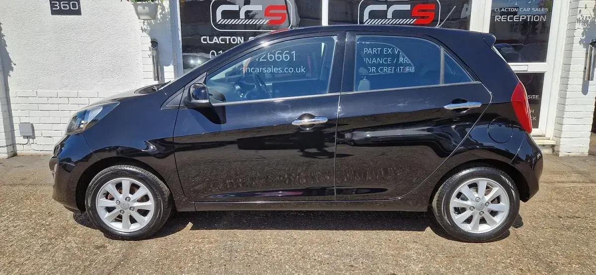Used Kia Picanto 68 HP (50 kW) 2012 Black Hatchback