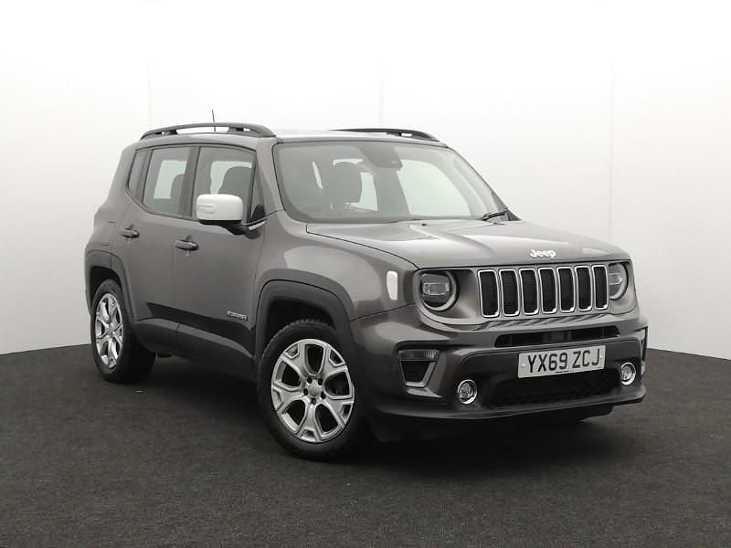 Grey Used 2019 Jeep Renegade Limited SUV | £12,498 (Fair price) - Image 1/4