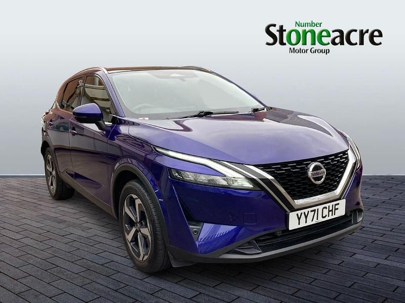 Blue Used 2022 Nissan Qashqai N-Connecta SUV | £15,250 (Fair price) - Image 1/4
