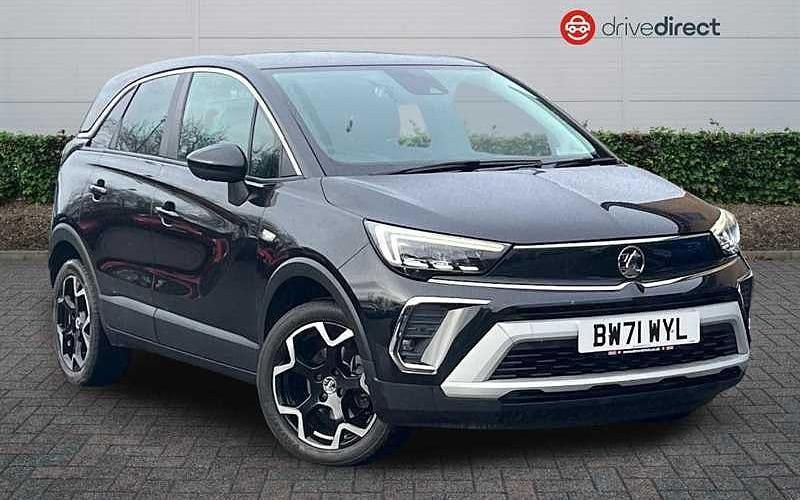Used Vauxhall Crossland Edition 110 HP (80 kW) 2021 Black SUV