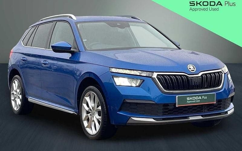 Blue Used 2021 Skoda Kamiq SE L SUV | £16,604 (Fair price) - Image 1/4