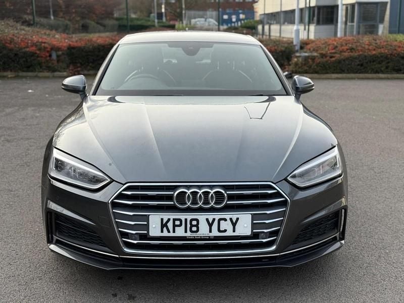 Used Audi A5 Sportback S-Line 150 HP (110 kW) 2018 Grey Hatchback