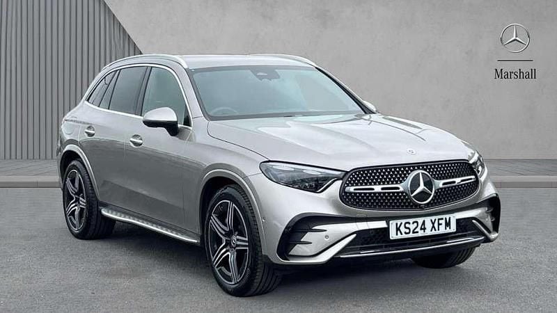Silver Used 2024 Mercedes GLC300 AMG Line Premium SUV | £45,856 (Good price) - Image 1/4