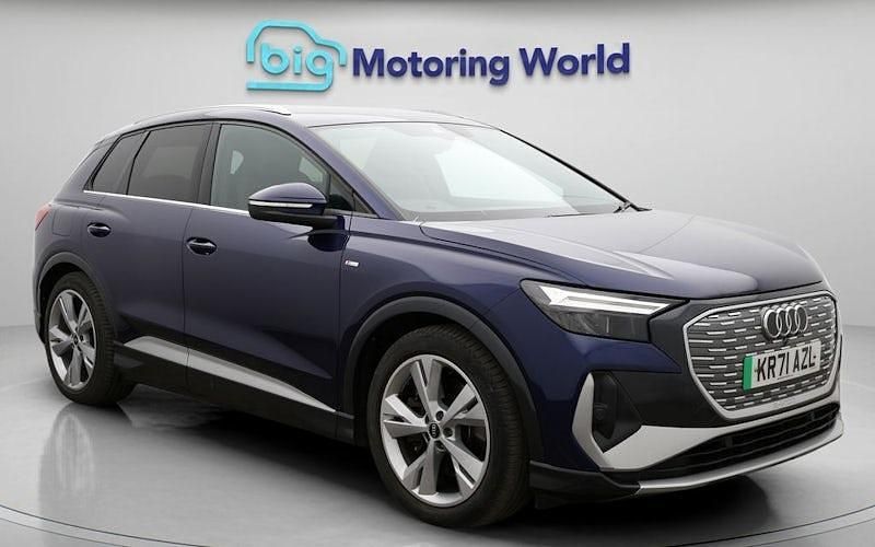 Used 2023 Audi Q4 e-tron S-Line SUV | £20,800 (Good price) - Image 1/4