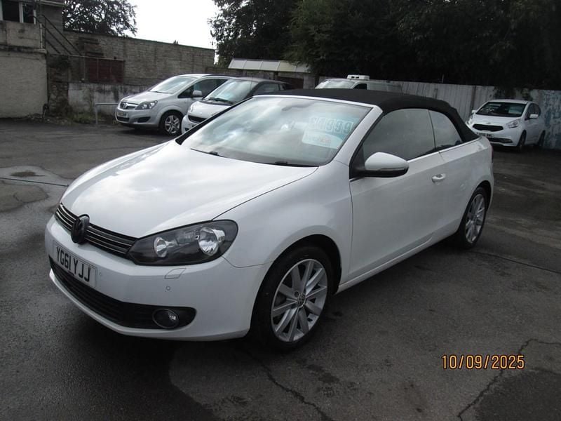 Used VW Golf Cabriolet SE 2011 White Cabriolet