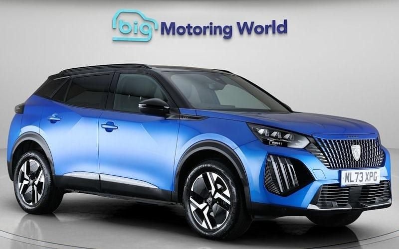 Blue Used 2023 Peugeot 2008 GT SUV | £18,800 (Fair price) - Image 1/4