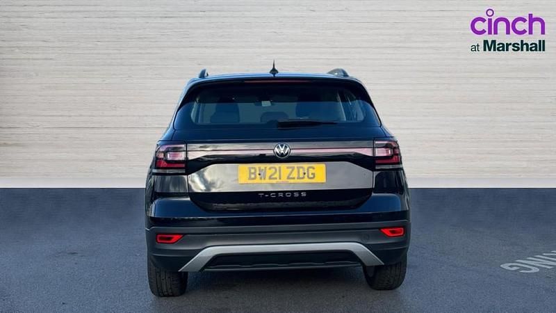 Used VW T-Cross SE 110 HP (80 kW) 2021 Black SUV