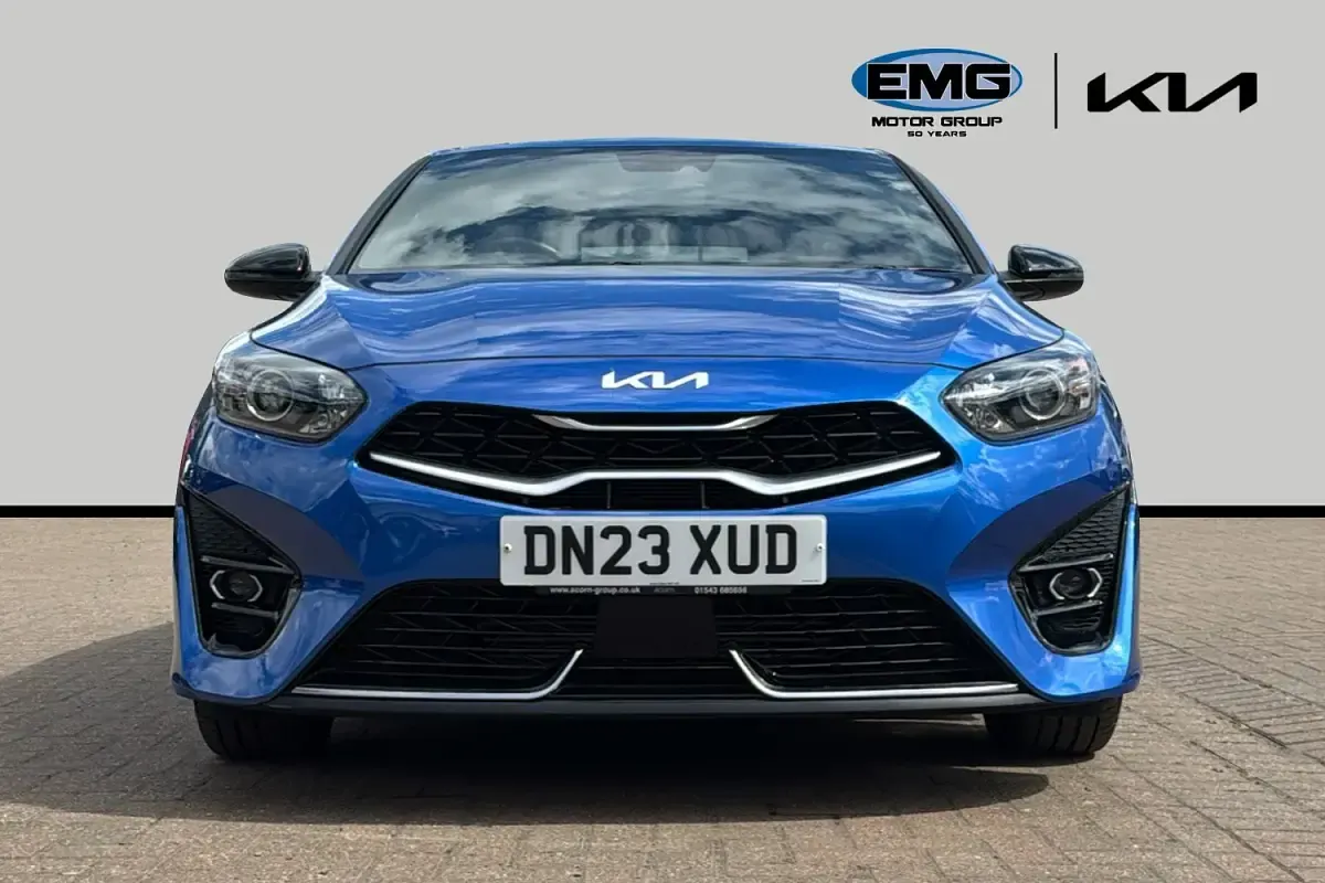 Used Kia Ceed GT GT-Line 158 HP (116 kW) 2023 Blue flame Hatchback