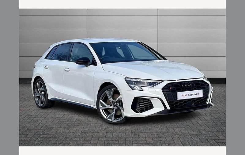 Used Audi S3 Sportback Black Edition 310 HP (228 kW) 2023 White Hatchback