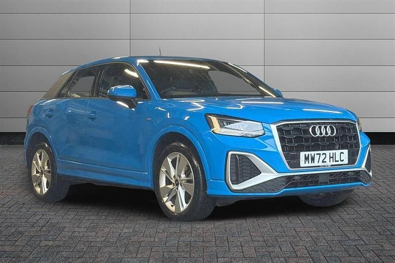 Used Audi Q2 S-Line 150 HP (110 kW) 2022 Blue SUV