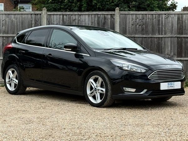 Black Used 2018 Ford Focus Titanium Hatchback | £9,890 (Fair price) - Image 1/1