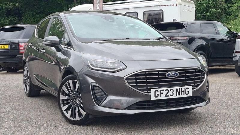 Grey Used 2023 Ford Fiesta Titanium X Hatchback | £11,995 (Good price) - Image 1/4