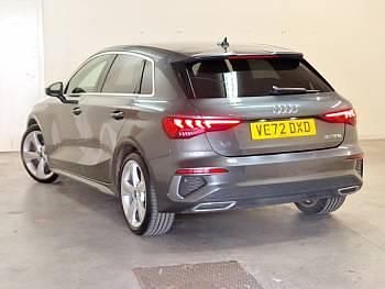 Usado Audi A3 S-Line 110 HP (80 kW) 2023 Cinzento Sedan