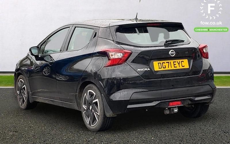 Second-hand Nissan Micra Acenta 92 CP (67 kW) 2021 Negru Hatchback