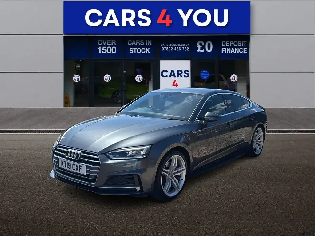 Used Audi A5 S-Line 2019 Grey Coupe