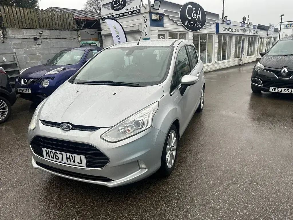 Used Ford B-MAX Titanium 125 HP (91 kW) 2017 Silver MPV