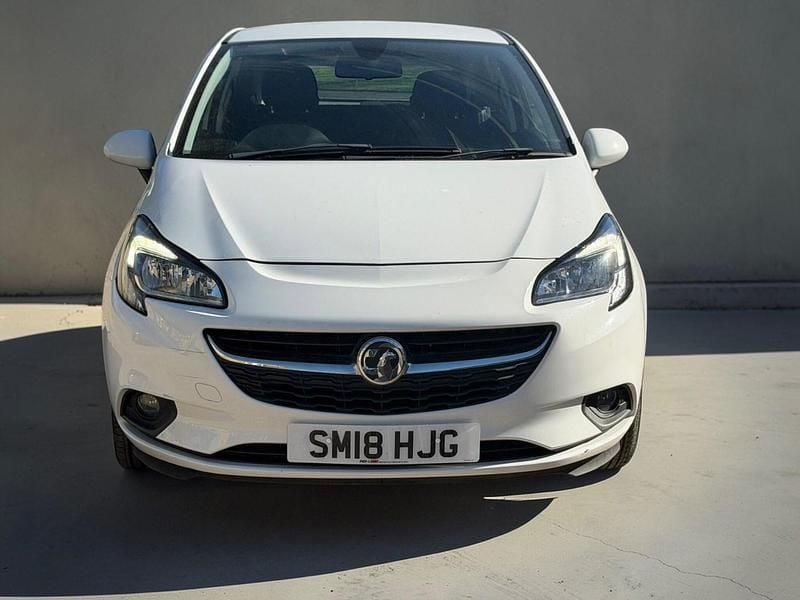 Begagnad Vauxhall Corsa 2018 Vit Halvkombi