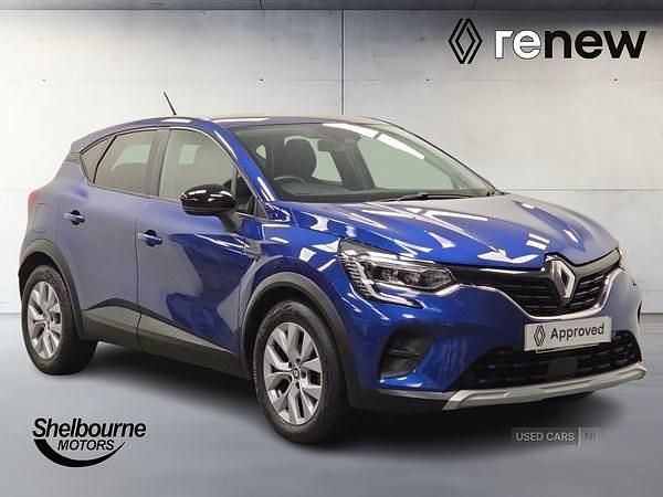 Used Renault Captur Iconic 91 HP (66 kW) 2022 Id metallic  iron blue  SUV
