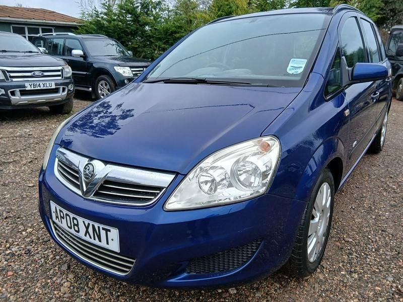 Used Vauxhall Zafira 2008 Blue MPV