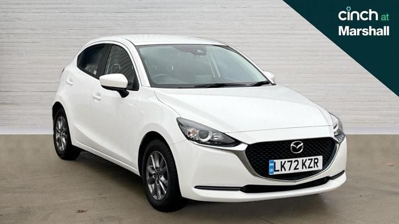White Used 2022 Mazda 2 Hatchback | £12,109 (Good price) - Image 1/4
