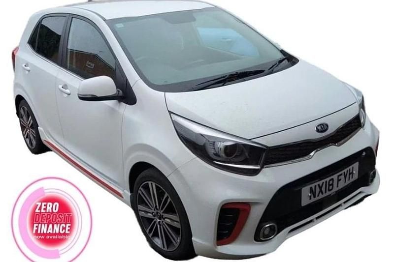 Used Kia Picanto GT-Line 66 HP (48 kW) 2018 White Hatchback