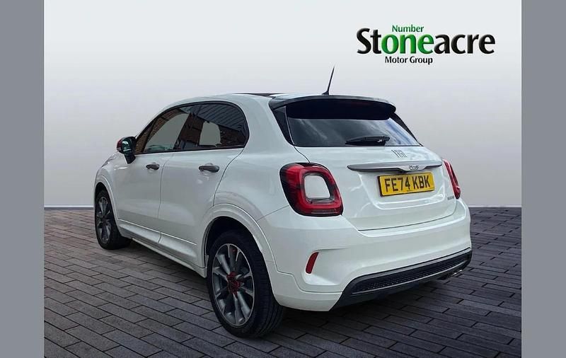 Used Fiat 500X Red 130 HP (95 kW) 2024 White SUV