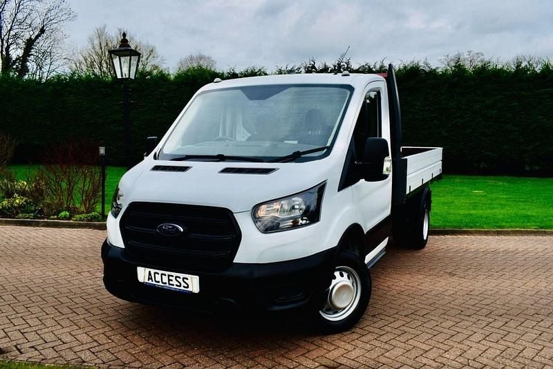 Used Ford Transit 130 HP (95 kW) 2023 White Cabriolet