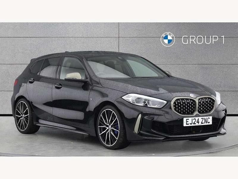 Black Used 2024 BMW M135 Comfort Edition Hatchback | £29,990 (Fair price) - Image 1/4