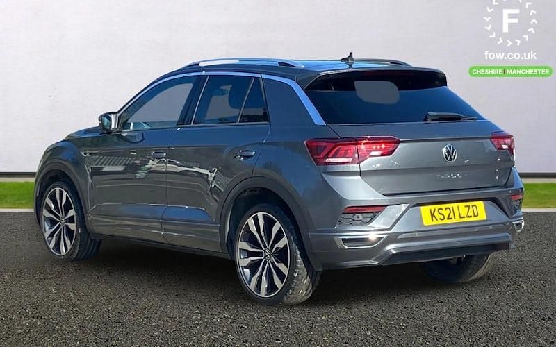 Used VW T-Roc R-line 150 HP (110 kW) 2020 Grey SUV