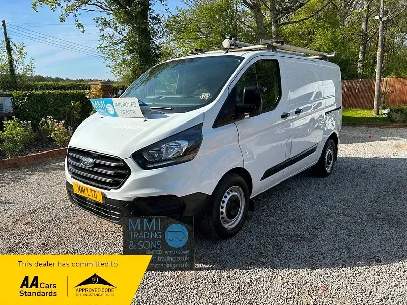 Begagnad Ford Transit Custom 105 HK (77 kW) 2018 Vit Van
