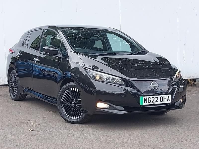 Used Nissan Leaf N-Connecta 110 kW (150 HP) 2022 Black Hatchback