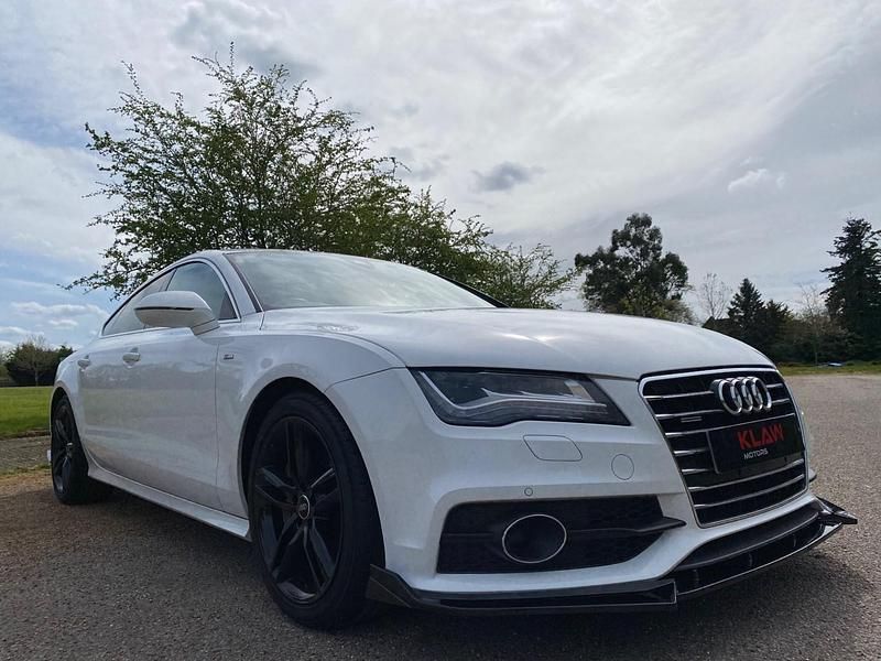 Used Audi A7 Sportback S-Line 2013 White Hatchback