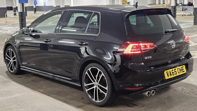 Used VW Golf VII GTD 2016 Black Hatchback