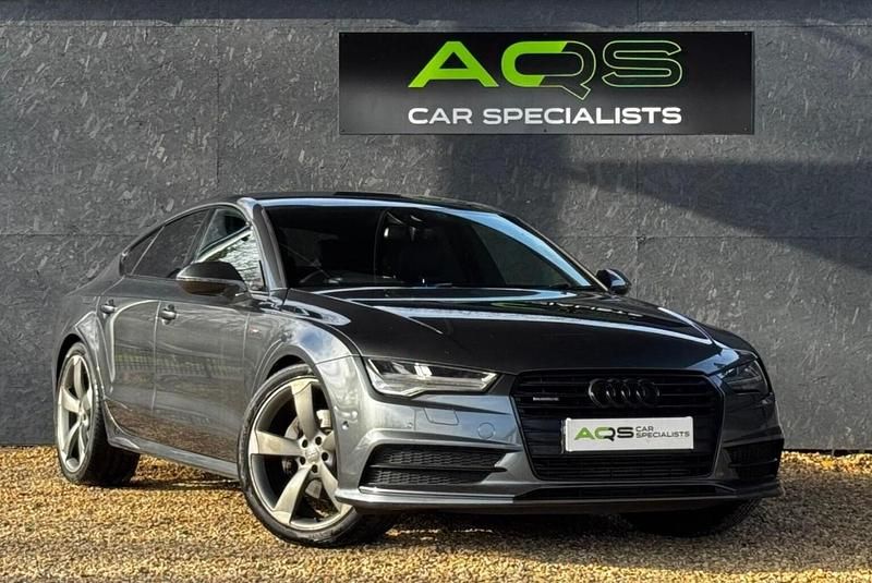 Used Audi A7 Sportback Black Edition 272 HP (200 kW) 2014 Grey Hatchback