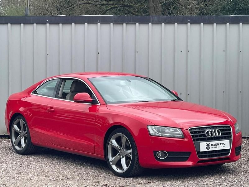 Used Audi A5 Sport 211 HP (155 kW) 2009 Red Coupe