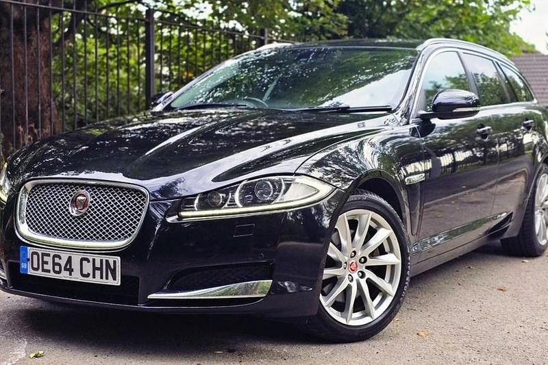 Used Jaguar XF Sportbrake Premium Luxury 2014 Black Estate