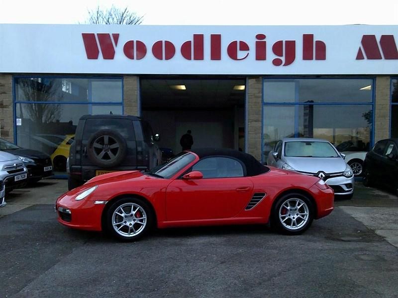 Used Porsche Boxster 2006 Red Cabriolet
