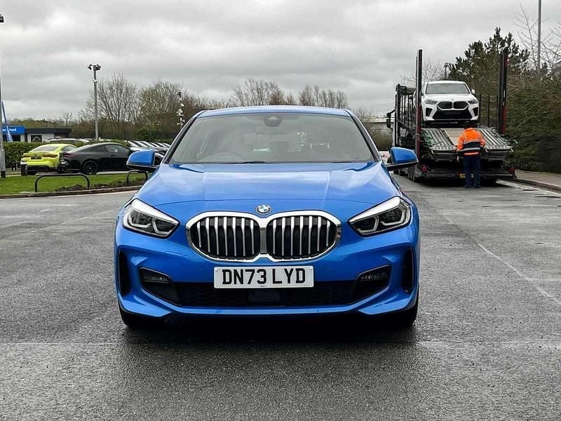Used BMW 118 M Sport 134 HP (98 kW) 2023 Blue Hatchback